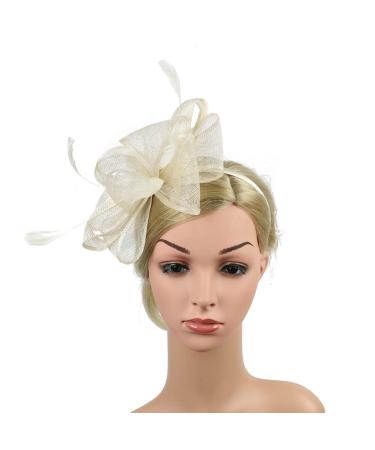 Minkissy Headdress Fascinator with Gauze Foreheads & Clip Cornet - Elegant Accessories for Special Occasions - Buy Online on GoSupps.com