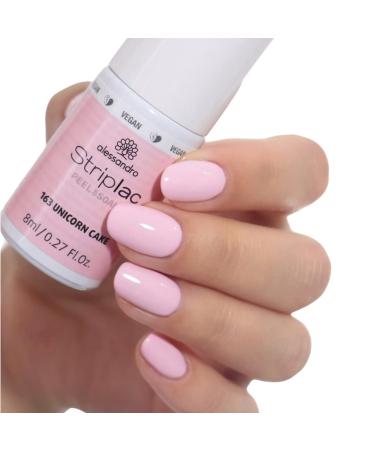 Alessandro Striplac UV Nail Polish - Unicorn Cake | Gentle Long-Lasting Peel-Off Vegan 8 ml - Buy Online on GoSupps.com