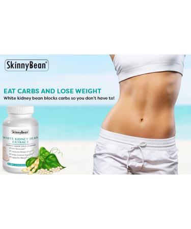 Premium White Kidney Bean Extract - Carb Blocker for Weight Loss - Fast Acting Carb Buster Pill - Buy Online on GoSupps.com
