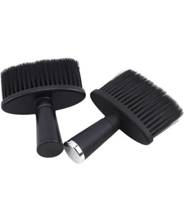 1 Piece Barber Brush Neck Duster Brush Hair Cutting Neck Duster Brush Neck Face Hair Cleaning Brush Hair Grooming Shaving Sweeping Brush(Black Silver) - Buy Online on GoSupps.com