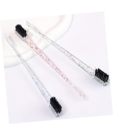 FRCOLOR 24 Pcs Double Ended Eyebrow Brush Set - Eyelash Comb & Spoolie for Flawless Makeup | Portable Resin Hair Brush for Eliminating Mascara Clumps - Buy Online on GoSupps.com