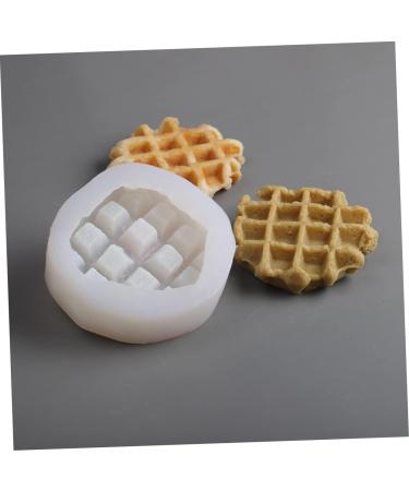 OUNONA 1pc Epoxy Mold Tape Measure Holder Candle Molds Making Model Waffle DIY Ginger Plate Silicone Soap Molds Resin Silicone Mold Cookie Aromatherapy Silica Gel Decorations White - Buy Online on GoSupps.com