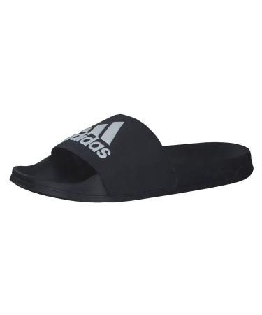adidas Unisex Adilette Shower Logo Slide Sandal 43 EU Legend Ink Ftwr White Legend Ink