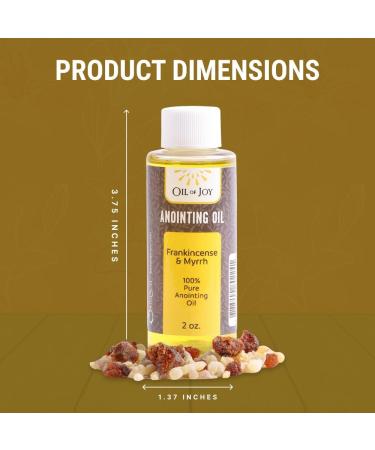 Swanson Christian Products Frankincense & Myrrh Anointing Oil 2 Oz | 100% Pure for Prayers | Shop Internationally - Buy Online on GoSupps.com