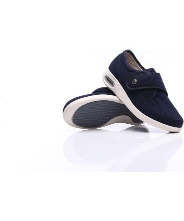 youyun Womens Diabetic Walking Shoes | Comfort for Seniors | Swollen Feet Edema 9-9.5 Wide Blue - Buy Online on GoSupps.com