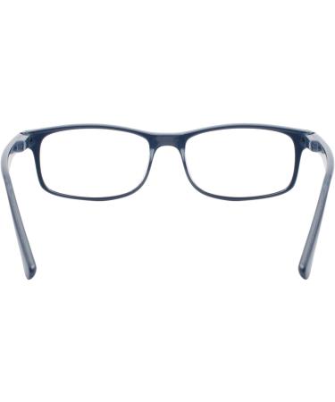 TBOC +2.50 Reading Glasses for Men & Women - Stylish Blue Reading Aid for Presbyopia Seniors & PC Use (1 Pack) - Buy Online on GoSupps.com