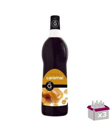 Set of 3 Rioba Syrups Caramel 3x1L