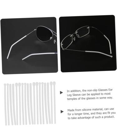 12 Pairs Eyeglass Strap Holders - Soft Rubber Spectacle Leg Covers & Retainers for Secure Fit - International Shipping Available - Buy Online on GoSupps.com