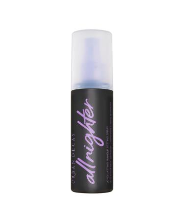 Urban Decay All Nighter Long-Lasting Makeup Setting Spray - Award-Winning Makeup Finishing Spray - Lasts Up To 16 Hours - Oil-Free Natural Finish - Non-Drying Formula for All Skin Types - 4.0 fl oz 4 Fl Oz (Pack of 1)
