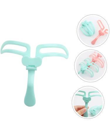 Ipetboom Mold Outline Template Pattern Eyebrow Grooming Stencil DIY Stencil Tracer Drawing Eyebrow Cards Stencil for Eye Brow Guide Template Ruler Makeup Tools Abs Eyebrow Trimming 13.2X10CM Light Green - Buy Online on GoSupps.com