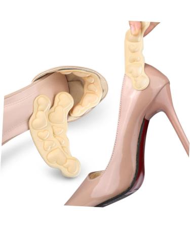 FRCOLOR 6pcs High Heel Stickers - Cushioned Inserts for Women s Heels & Boots - Heel Grips & Foot Pads - Size: 10x0.5CM - Perfect for Comfort & Stability - Buy Online on GoSupps.com