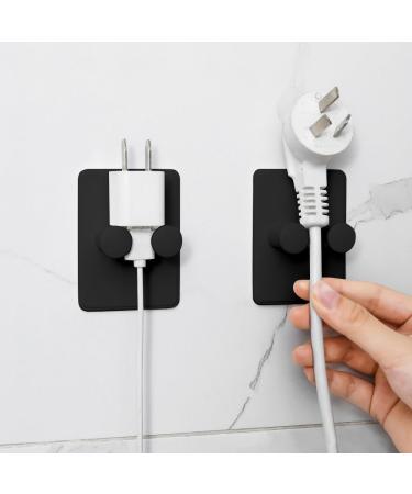 Razor Holder Shower - Self-Adhesive Multi-Purpose Hook | 5-Pack Drilling-Free Bathroom & Kitchen Black Hooks - Buy Online on GoSupps.com