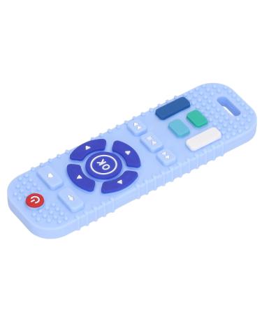 Buy Safe & Fun Cartoon Texture TV Control Biting Toys for Toddlers - Silicone Bright Color Skill Development (Blue) - Buy Online on GoSupps.com
