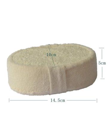 Soft Bath Brush Loofah Sponge for Massage and Exfoliation - Back Spa Scrubber Glove for Shower - Natural Bathroom Tools - Buy Online on GoSupps.com