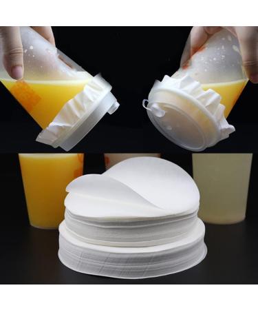 Hefddehy Round Shape Leak-proof Paper Film Leak-proof Coffee Seal Leak-proof Paper Films Milk Tea Seal for 7 9.5 cm Cup - Buy Online on GoSupps.com