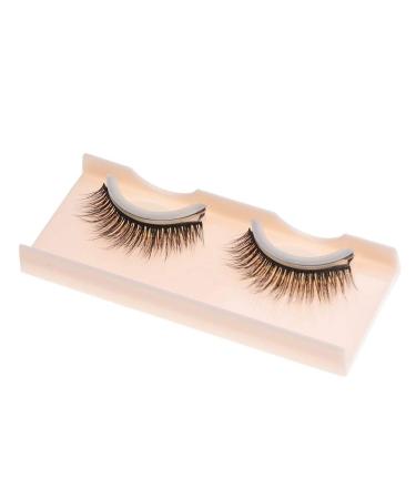 2 pairs 3D artificial false eyelashes self-adhesive no adhesive required eyelashes fresh soft and natural eyelash extensions easy to use or remove handmade (3D-04)