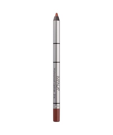 IMPALA | Creamy Waterproof Lip Pencil Cinnamon Color 216 | Permanent Lip Liner | Waterproof Lip Pencil | Long-lasting Lip Liner | Volumizing Effect 216 Canela