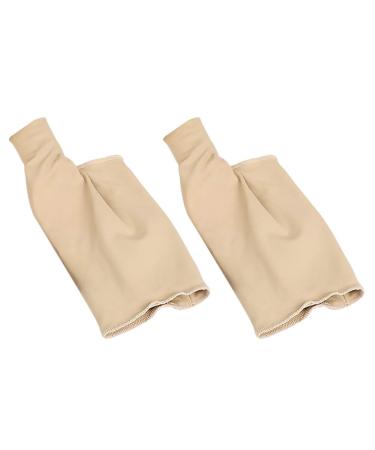 HEALLILY 1 Pair toe separator Bunion Sleeves big Toe Spacer bunion protector pads silicone toes spacers Helpful Orthotic separator hallux valgu gasket Foot pad sebs elasticity