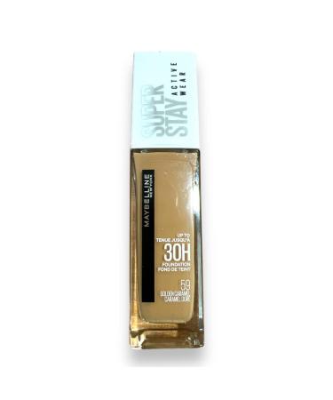 maybelline Active Wear Superstay Foundation 30h - 59 Golden Caramel