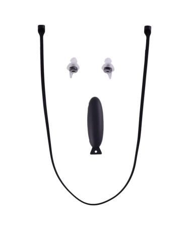 Travel Ear Plugs 1 Set Silicone Ear Plugs with Clear Cord and Travel Carry Case for Sleeping Snoring Shooting Hunting Noise Reduction Ear Plugs