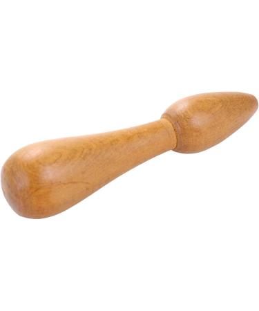 GROCKSTR Wooden Massage Stick - Sandalwood Acupuncture Tool for Pain Relief & Relaxation - Buy Online on GoSupps.com