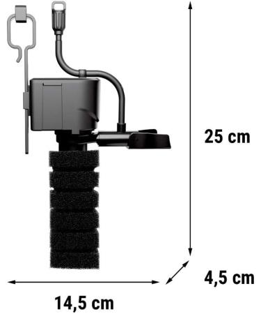 Tetra FilterJet 600 - Powerful Internal Aquarium Filter with Oxygen Enrichment for Tanks up to 170L - Buy Online on GoSupps.com