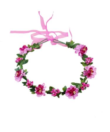 3 PCS Flower Crown Set - Perfect for Girls, Women, and Flower Girls | Wedding, Bridal, Baby Shower Accessories - Buy Online on GoSupps.com