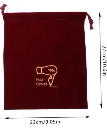 FOMIYES 2 Pcs Storage Bag Makeup Travel Containers Hotel Hairdryer Pouch Drawstring Bag Candy Toolkit 36.5X26.5X1CM Assorted Color - Buy Online on GoSupps.com
