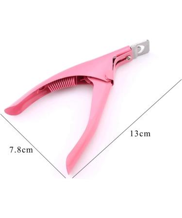 HCHGJKN Nail Clippers Professional Nail Art Clipper Special Type U Word False Tips Edge Cutters Manicure Colorful Stainless Steel Nail Art Tools(Red) - Buy Online on GoSupps.com
