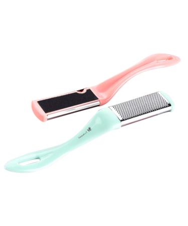 Beaupretty 2pcs Tool Foot File Foot Accessory Frosted