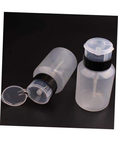 minkissy 2Pcs 220 Pump Bottles For Liquids Nail Glur Nail Polish Remover Pressure Pump Dispenser Bottles With Pump Dispenser Nail Polish Remover Pumps Mediumx2pcs Blackx2pcs - Buy Online on GoSupps.com