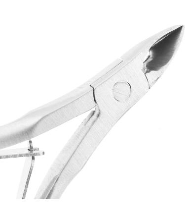Professional Stainless Steel Cuticle Nipper Cutter Nail Art Clipper Scissor Manicure Tool for Trimming Dead Skin Attractive Processed - Buy Online on GoSupps.com
