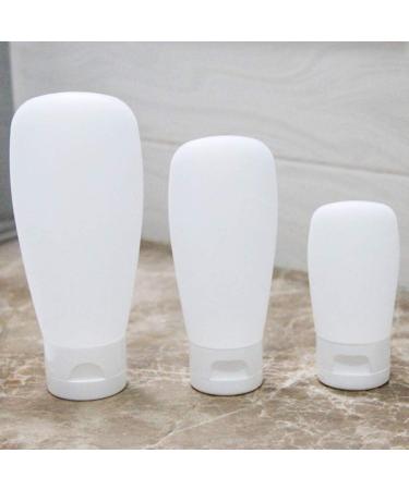 Shop Minkissy 3-Piece Silicone Travel Bottle Set | Empty Makeup & Cosmetic Atomizers | 30ml 60ml 100ml for Lotion Shampoo & Liquid Soap - Perfect for International Travel - Buy Online on GoSupps.com