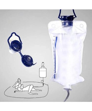 Buy Reusable Home Enema Kit | 1200ML Colon Cleaning & Detox | Silicone Hose & 10 Replacement Tips - Buy Online on GoSupps.com