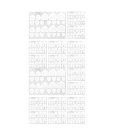 POPETPOP POPETPOP 40 Sheets Adhesive Nail Stickers Press On Sticky Tabs Nail False Nails Stickers Nail Glue Jelly Label