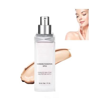 Liquid Foundation Color Changing Liquid Foundation Liquid Face Concealer Lightweight Hydrating Matte Finish