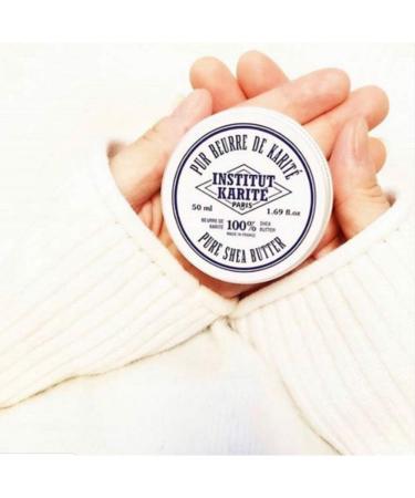 Institut Karit Paris 100% Pure Unscented Shea Butter 50 ml - Nourishing Skin Care - Buy Online Worldwide - Buy Online on GoSupps.com