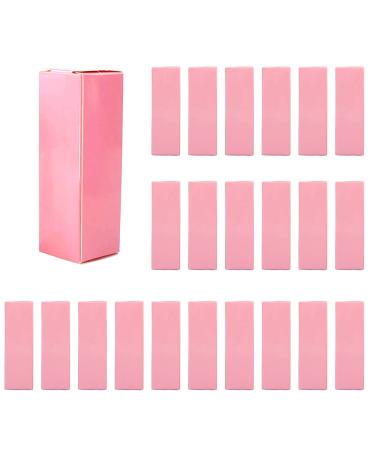 COSIDEA 50 PCS Empty Pink Lip Gloss Boxes W28 xW28 xH89mm / W1.02xW1.02xH3.5 inch Cosmetic Perfume/Mascara Box Packaging for Small Business Wholesale small Kraft Paper Box Luxury Holder Wrapping 28x28x89mm Pink