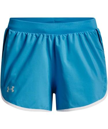 Under Armour Women's Fly By 2.0 Running Shorts - Capri/Petrol Blue/Reflective - Size Small - Buy Online on GoSupps.com