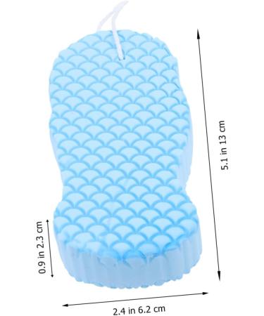 FRCOLOR 10 Pcs Exfoliating Bath Sponge Set - Natural Body Scrubber & Loofah for Kids & Adults - Spa Quality Shower Brush for Deep Cleansing - Buy Online on GoSupps.com