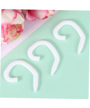 Toddmomy 60 Pcs Ear Protection Hooks - Facial Cover Ear Hangers Anti-Strangulation Earache Support Ideal for Headphones - White 4.8x3.3cm (3 Pcs) - Buy Online on GoSupps.com