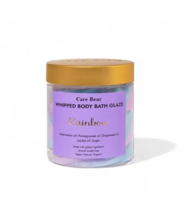 CARE BEAR Care Bear Body Scrub exfoliating and scrubbing with jojoba oil grapeseed oil vitamins A E and D natural ingredients deep exfoliating for the skin