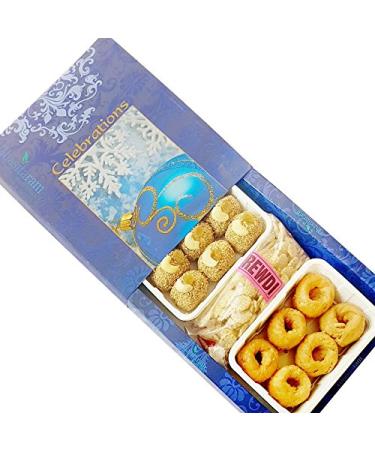 Ghasitaram Gifts Lohri Sweets - Til Laddoo Revadi and Khajoor Hamper