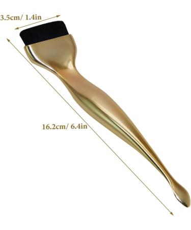 Didiseaon make up Do not eat artificial fiber makeup brush digging portable makeup brush portable foundation liquid brush Miss Foundation Brush 16.20X3.50X1.20CM Golden - Buy Online on GoSupps.com