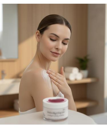 Natural Glow | Body Butter | Dead Sea Whipped Body Butter 200 ml | Deep Hydration Nourishing Moisturizer for Dry Skin - Buy Online on GoSupps.com