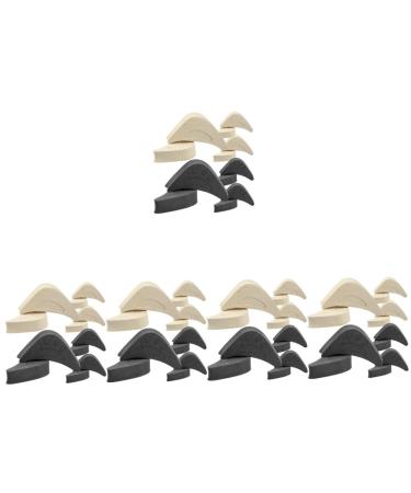 Healvian 30 Pairs Toe Plug Adjustment Pad Toe Cap Eva Toes
