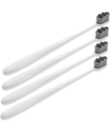 Minkissy 8pcs Soft Portable Travel Toothbrushes - Nylon Daily Toothbrushes for Adults & Kids - Aesthetic Foldable Design in Round PP Tube - Perfect for Travel - Buy Online on GoSupps.com