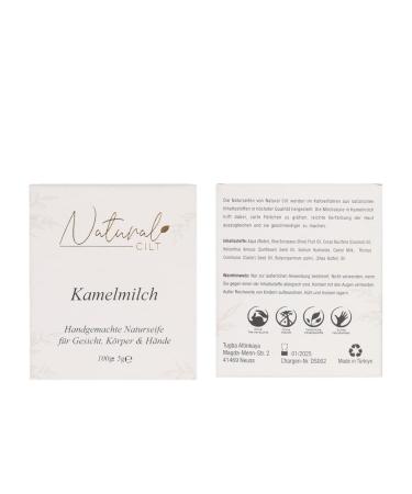 3x Natural Camel Milk Soap - 100% Handmade Certified & Safe | All Skin Types Shower Gel - 300g Pack - Buy Online on GoSupps.com