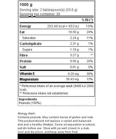 Buy Creamy Processed Peanut Butter 1000g - International Shipping Available | Nutritious & Delicious Spread - Buy Online on GoSupps.com