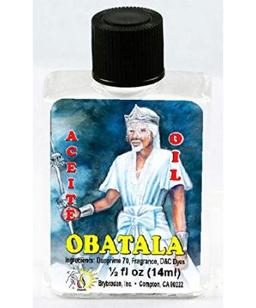 1 Pieces BRYBRADAN OBATALA Oil/ACEITE 1/2 FL OZ 14.7ML OBATALA 1 Fl Oz (Pack of 1)